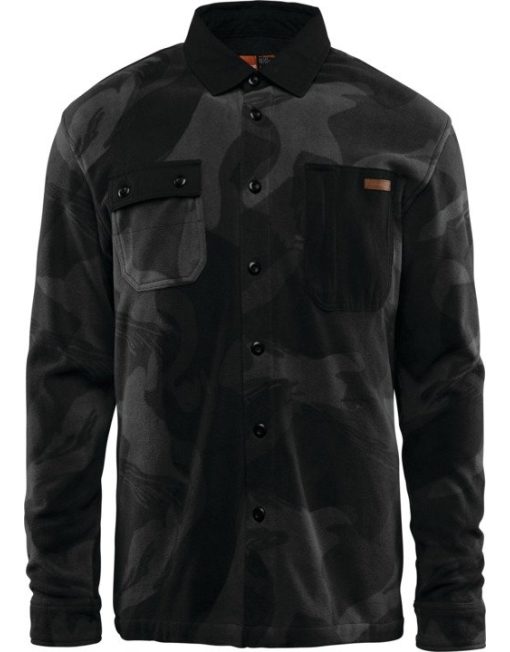 ThirtyTwo Reststop Polar Fleece Shirt 2019 black camo